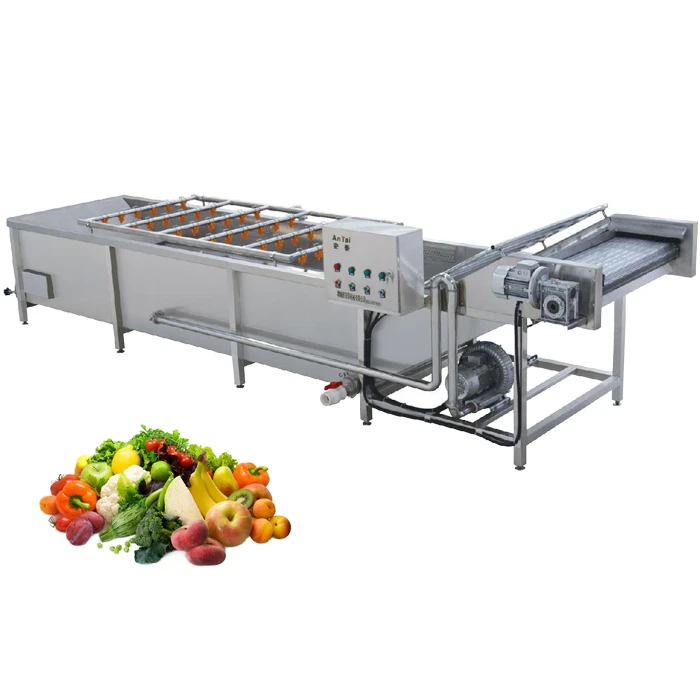 Lavadora de verduras comercial
