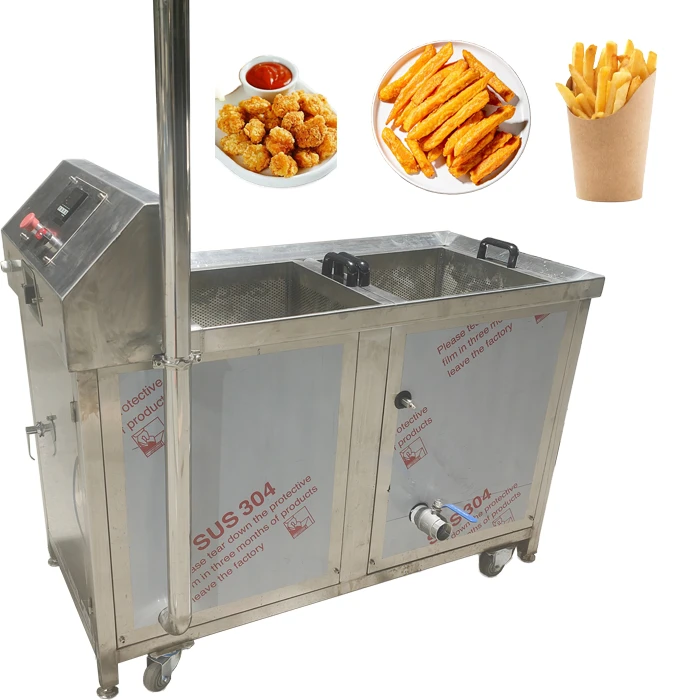 Máquina para freír patatas fritas